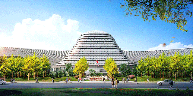 E . 重庆悦来温德姆酒店