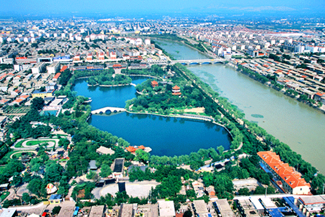 C . 山东滕州城区集中供热