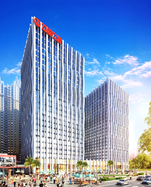 D . 辽宁营口万达广场