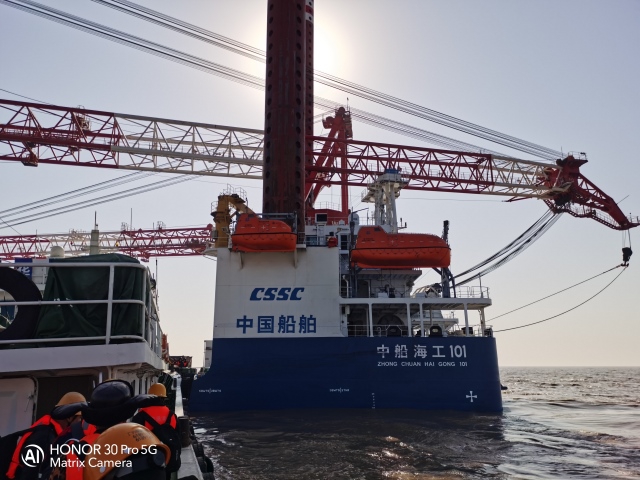 33 中船海工101大连庄河海上风电安装项目 (1)
