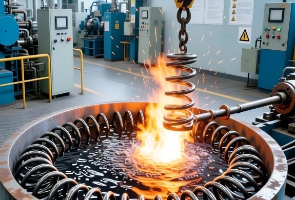 千锤百炼浴油淬火重生的高性能汽车弹簧——东风汽车