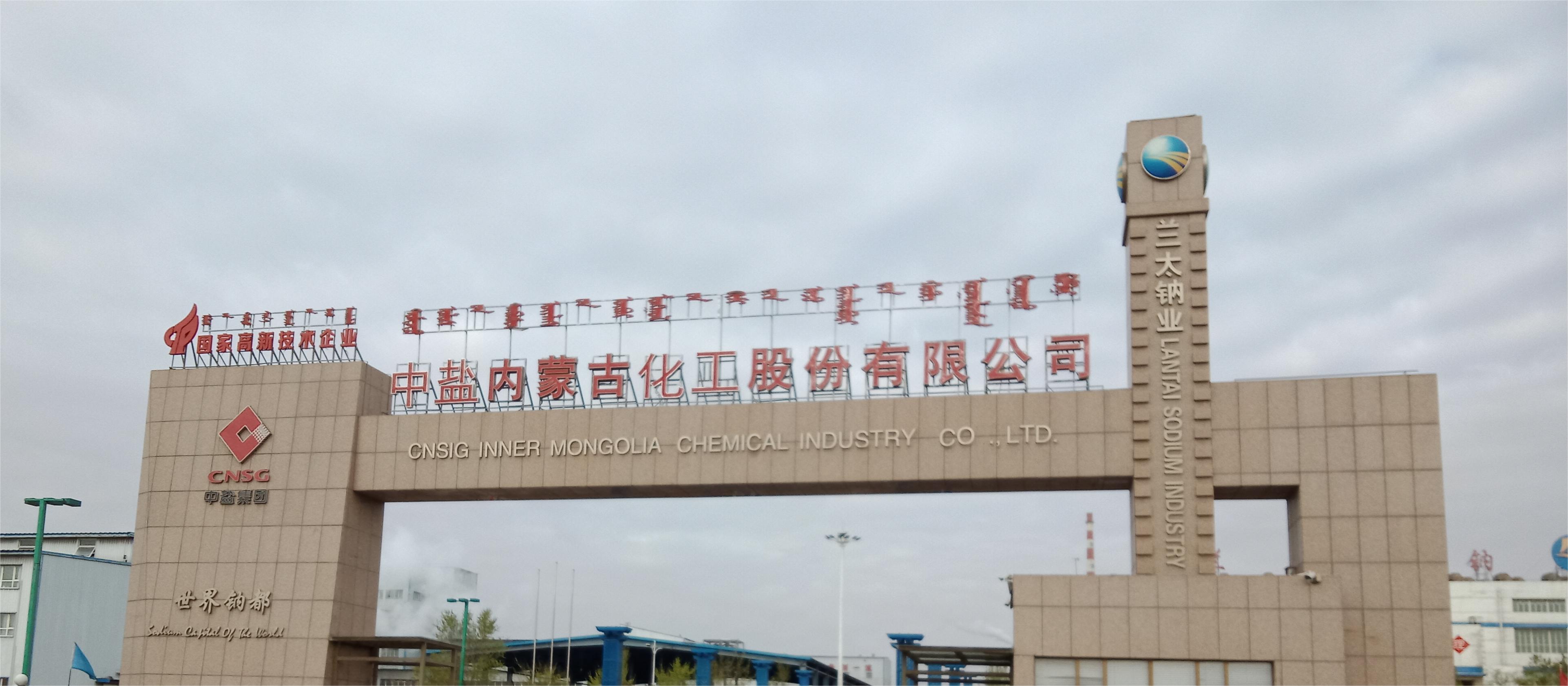 P . 内蒙古阿拉善中盐化工